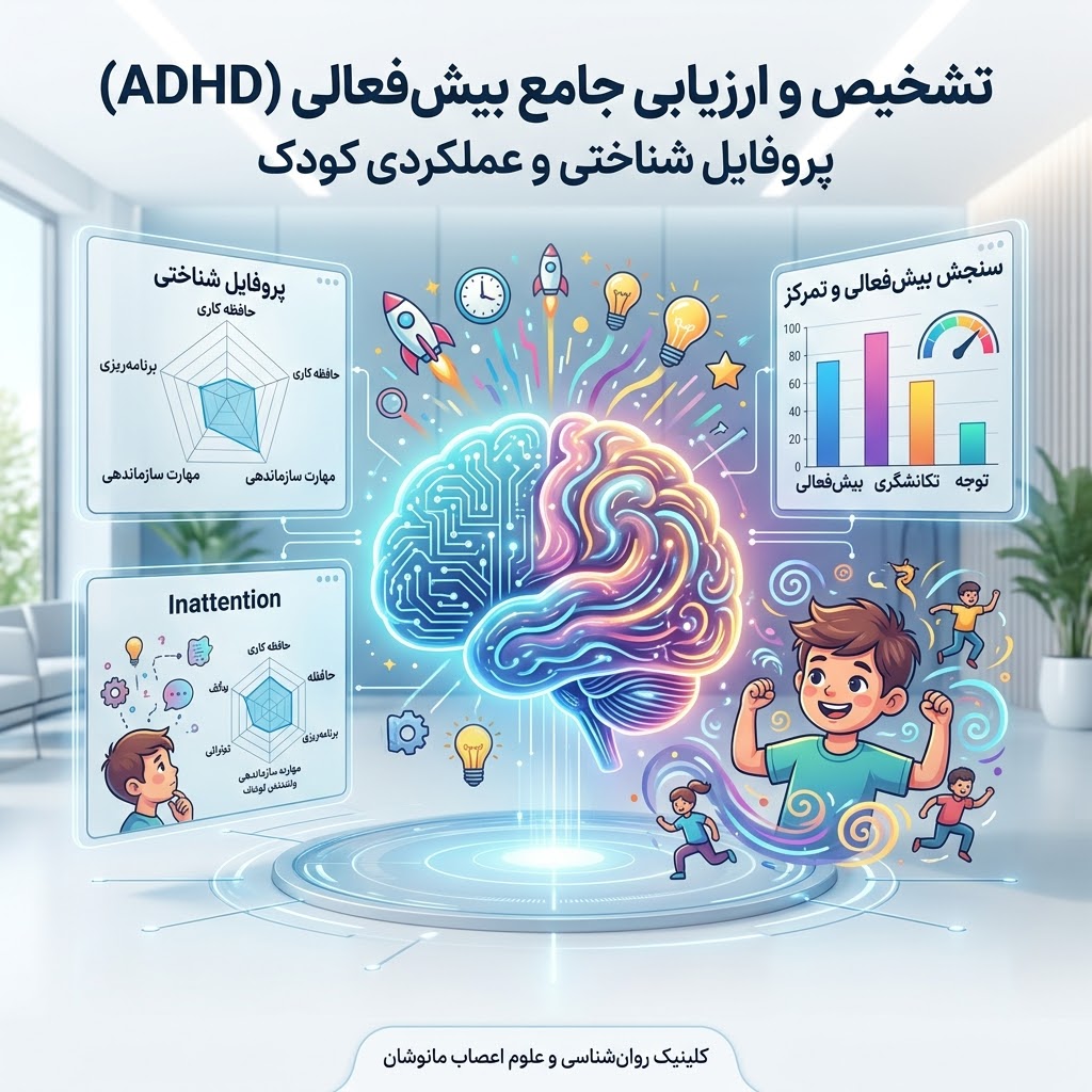 آیا کودک من بیش‌فعال است؟ تفاوت ADHD با شیطنت و حواس‌پرتی